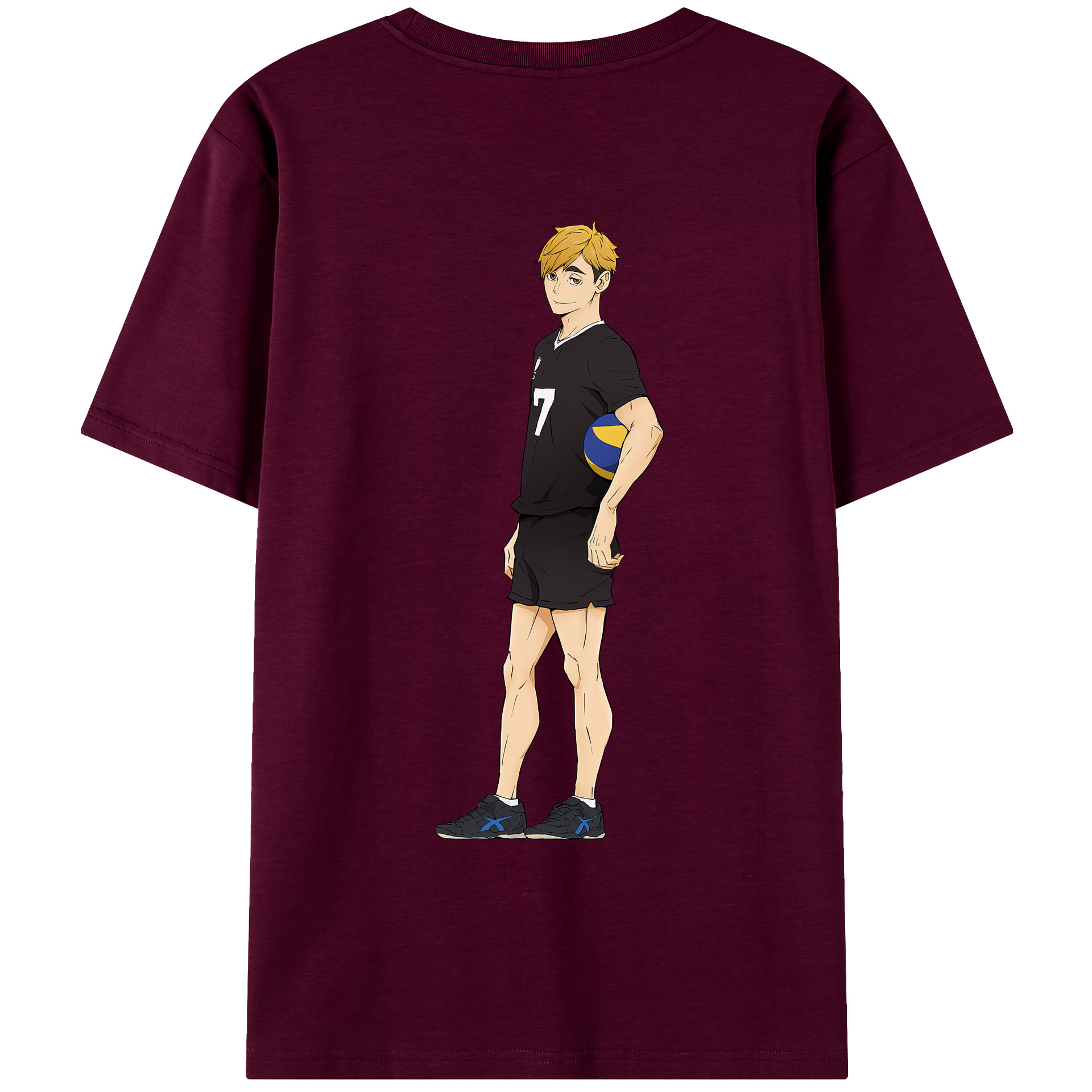 （画像用） ハイキュー!! Haikyu!! レディース半袖Tシャツ(バックプリント)